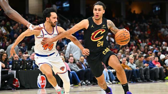 NBA: Cavs roll over Knicks for sixth straight victory