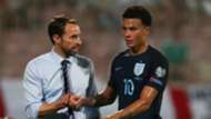 England's Gareth Southgate and Dele Alli