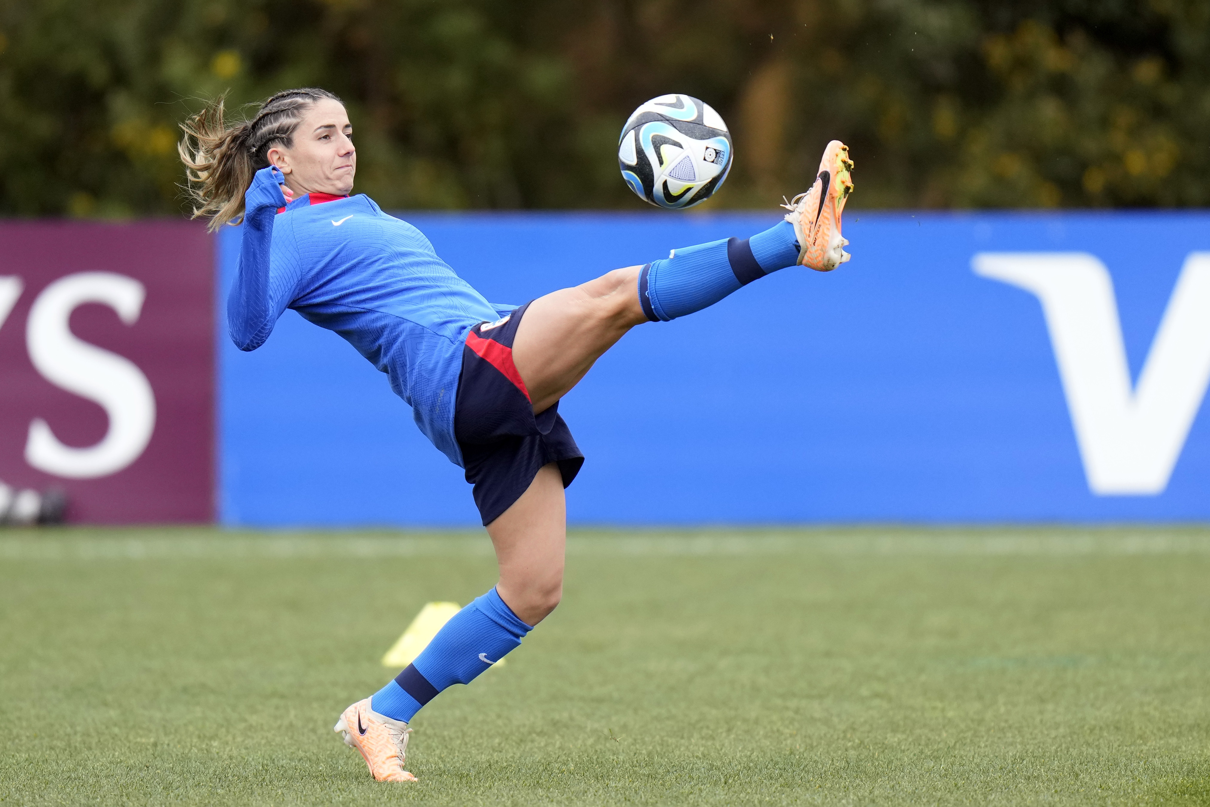 Netherlands’ Danielle Van de Donk is suspended for the clash with Spain