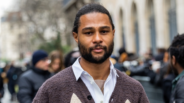Serge Gnabry paid a visit to Paris Fashion Week on his day off
