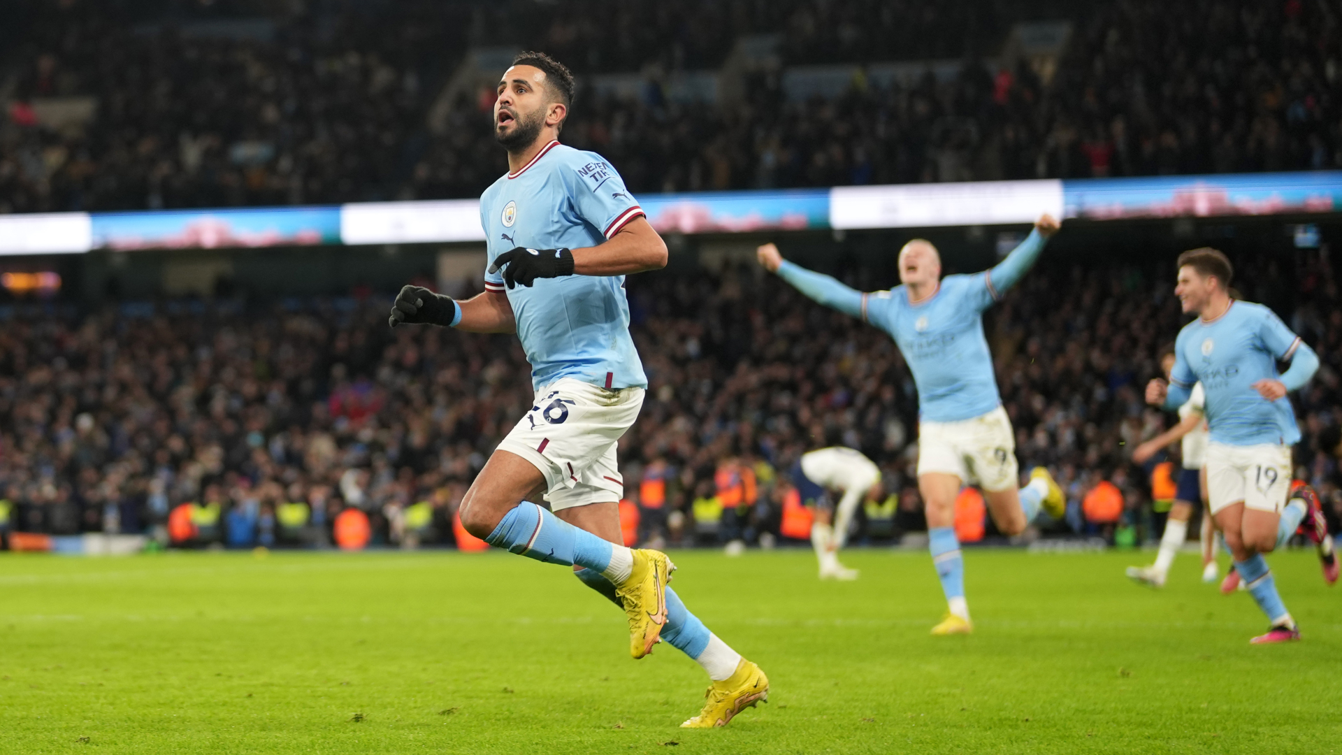 Manchester City 4-2 Tottenham: Guardiola's side recover from two goals down to close gap on Arsenal