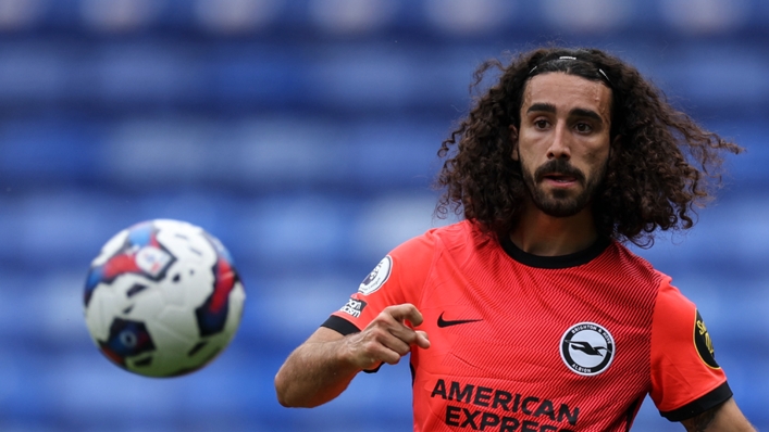 Brighton have denied they have agreed to sell Marc Cucurella