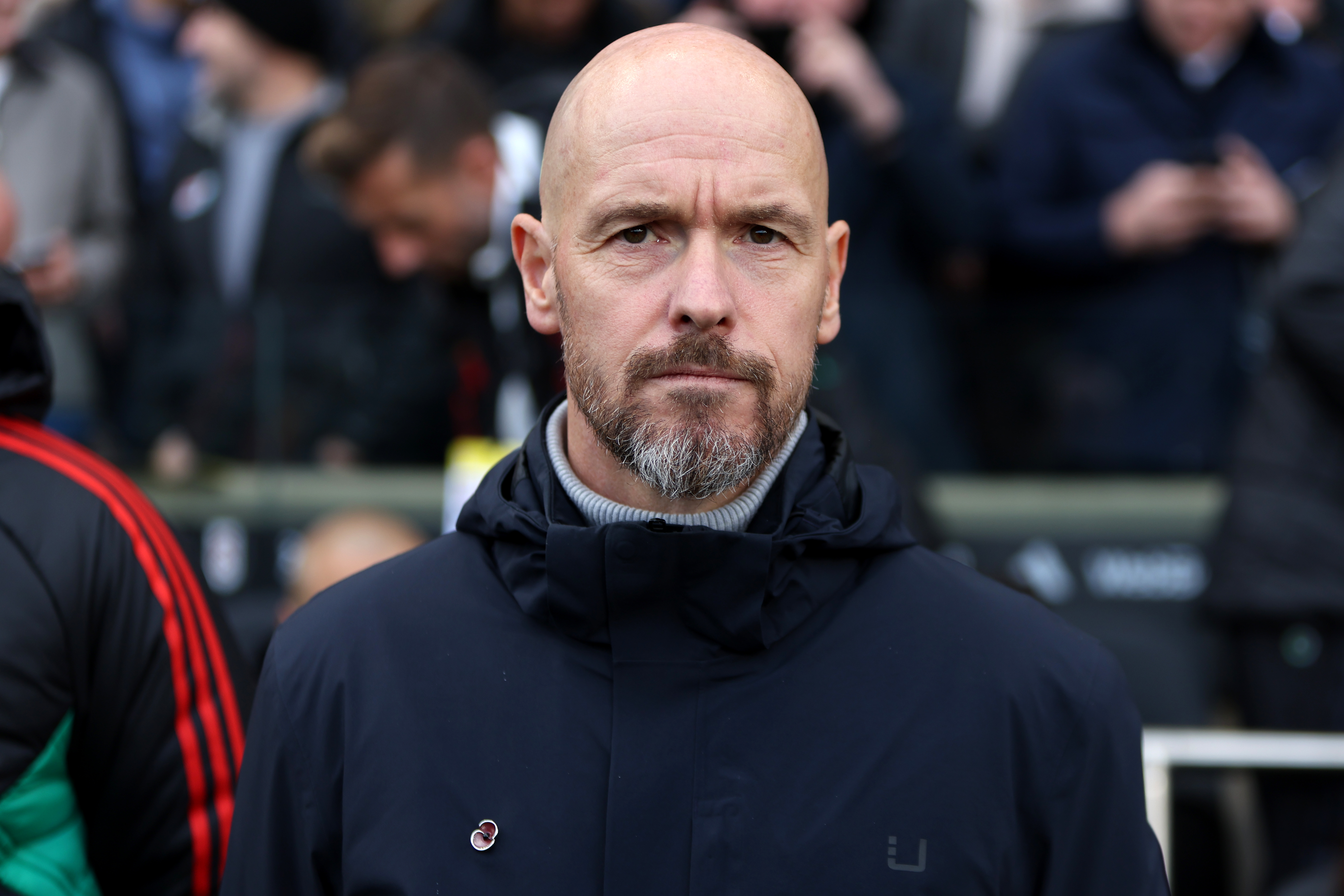 Ten Hag has come under pressure after a tough start to the season