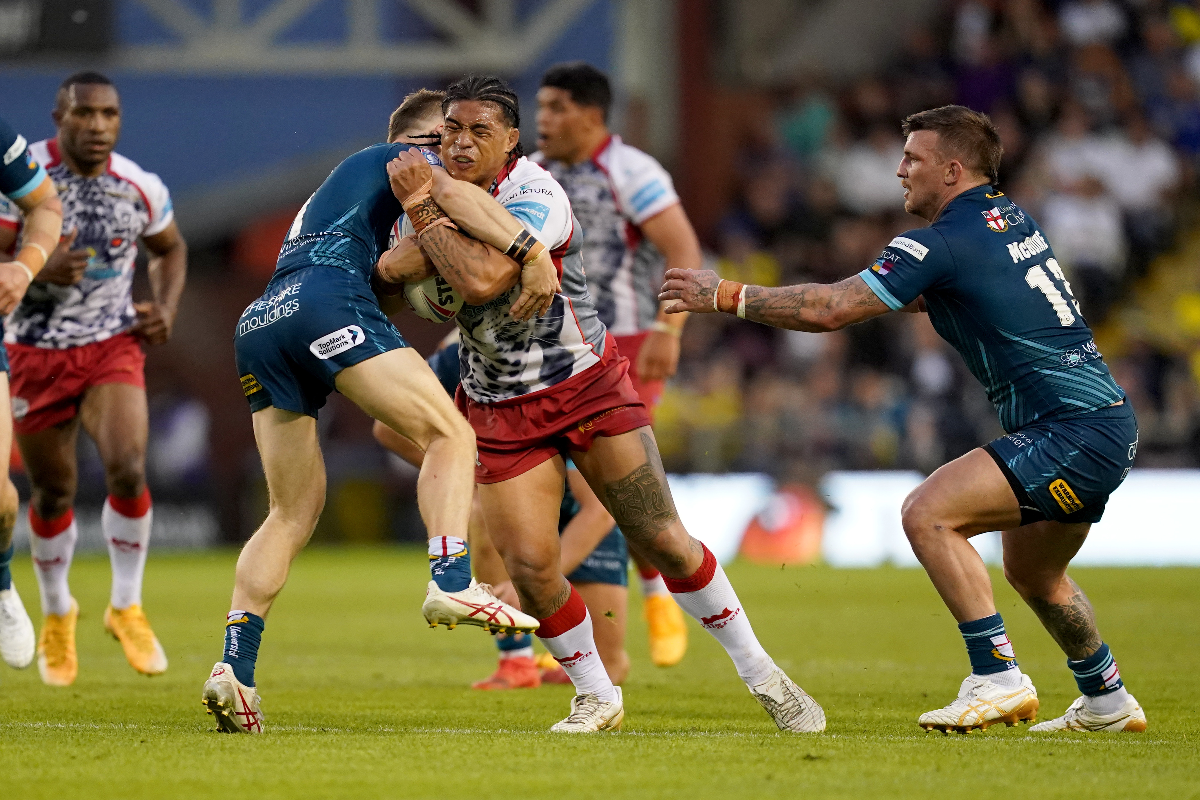 Leigh Leopards v Warrington Wolves – Betfred Super League – Leigh Sports Village