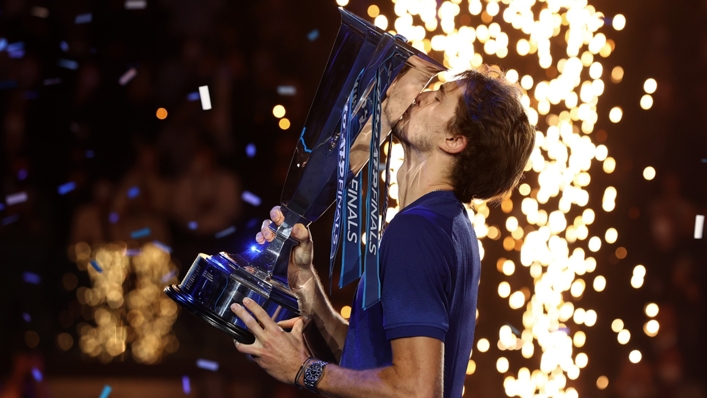 ATP Finals champion Alexander Zverev