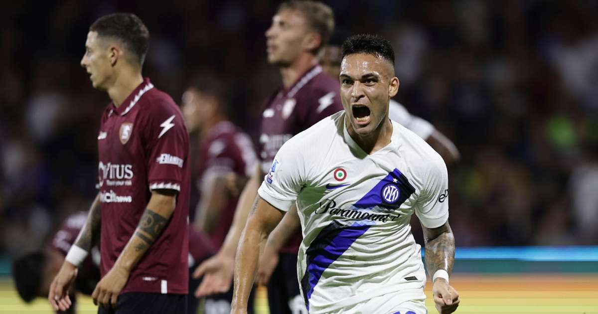 Substitute Lautaro Martinez scores all four goals as Inter see off