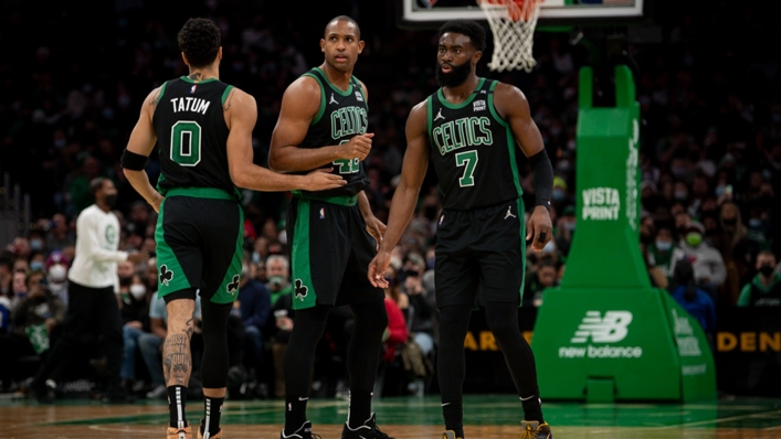 Jayson Tatum, Al Horford and Jaylen Brown lead a Celtics team that is bigger and better than their 2020 version