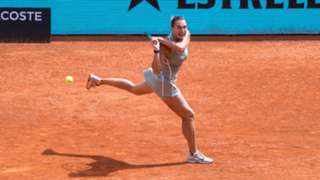 Sabalenka makes winning start on clay after defeating Stearns in Madrid