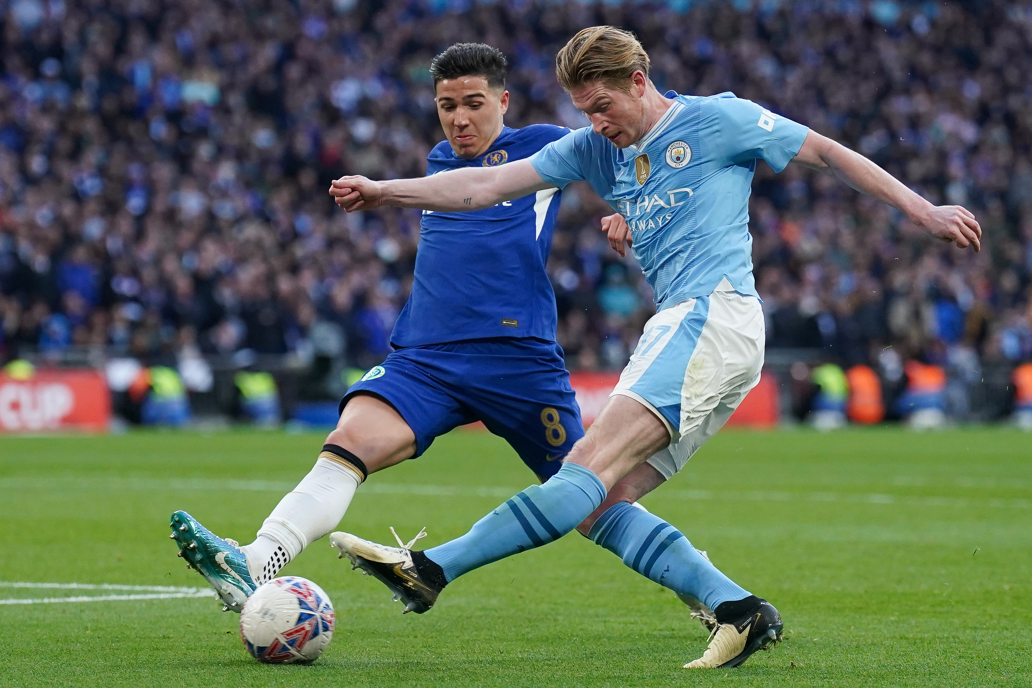 Manchester City v Chelsea – Emirates FA Cup – Semi Final – Wembley Stadium