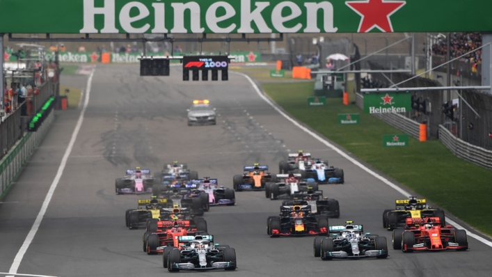 Formula One last raced in China in 2019