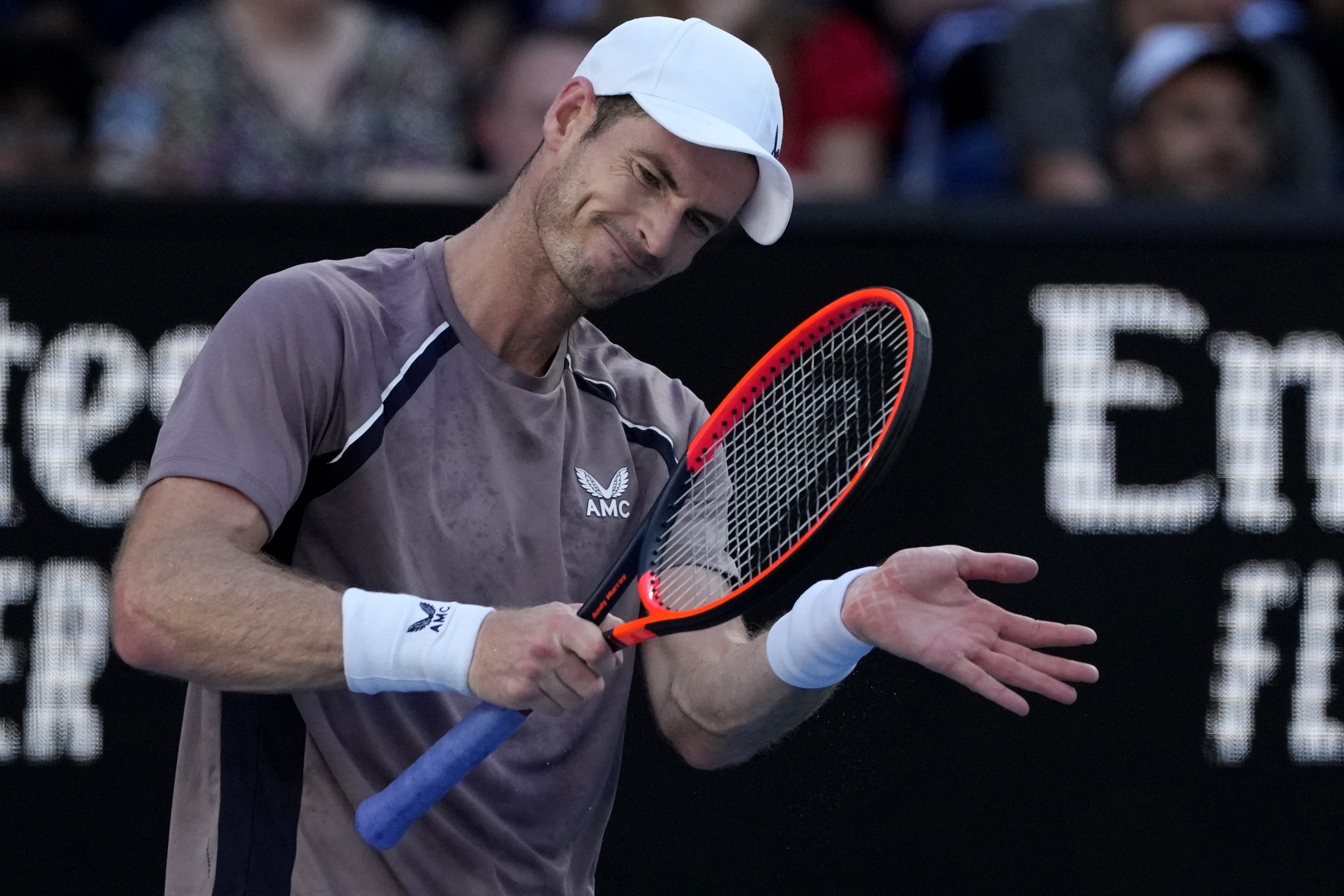 Andy Murray suffered only his second first-round exit in Melbourne