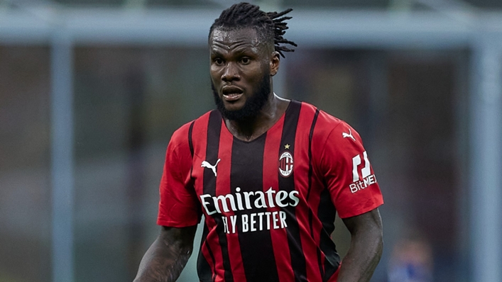 AC Milan midfielder Franck Kessie returns from suspension in a must-win game for the Italians tonight
