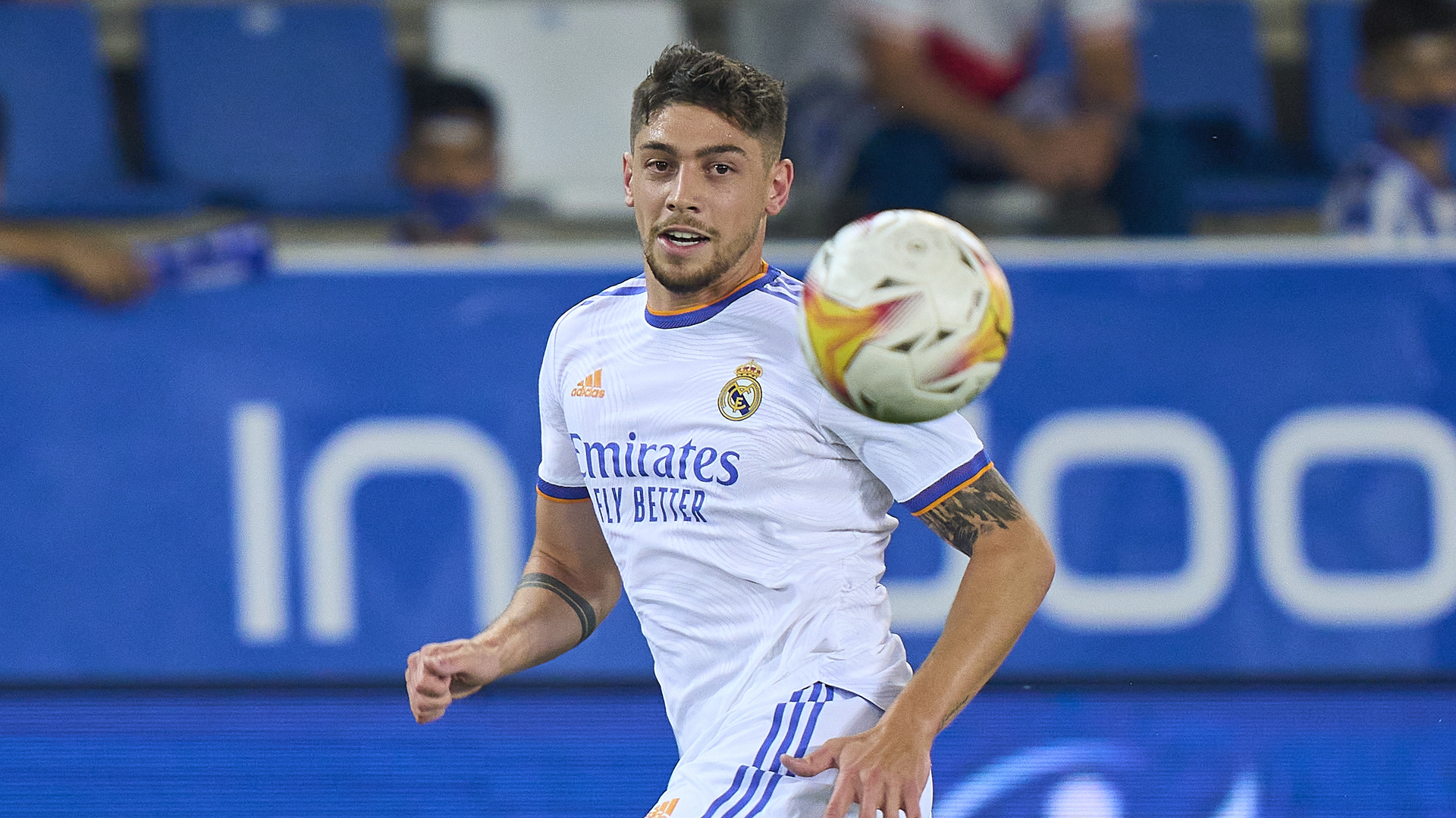 Real Madrid's Federico Valverde
