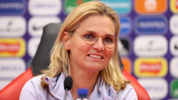 England coach Sarina Wiegman