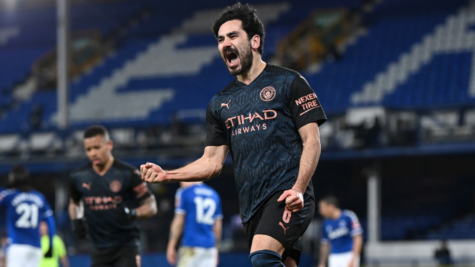 Everton 0-2 Manchester City: Gundogan and De Bruyne secure FA Cup semi-final spot