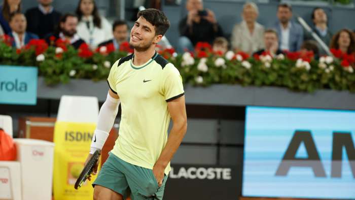 Alcaraz withdraws from Italian Open, Rublev to meet Auger Aliassime in Madrid