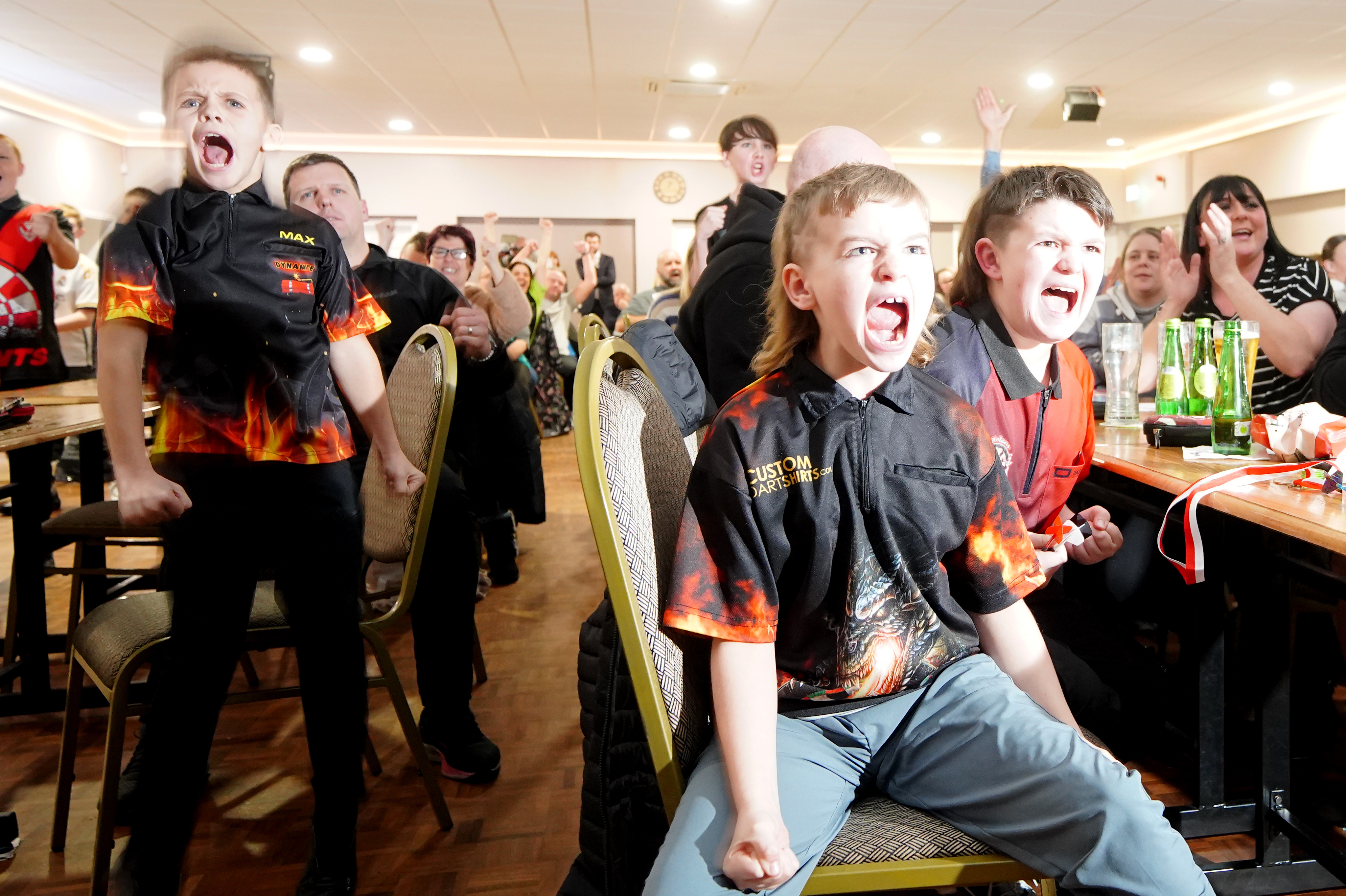 Fans celebrate