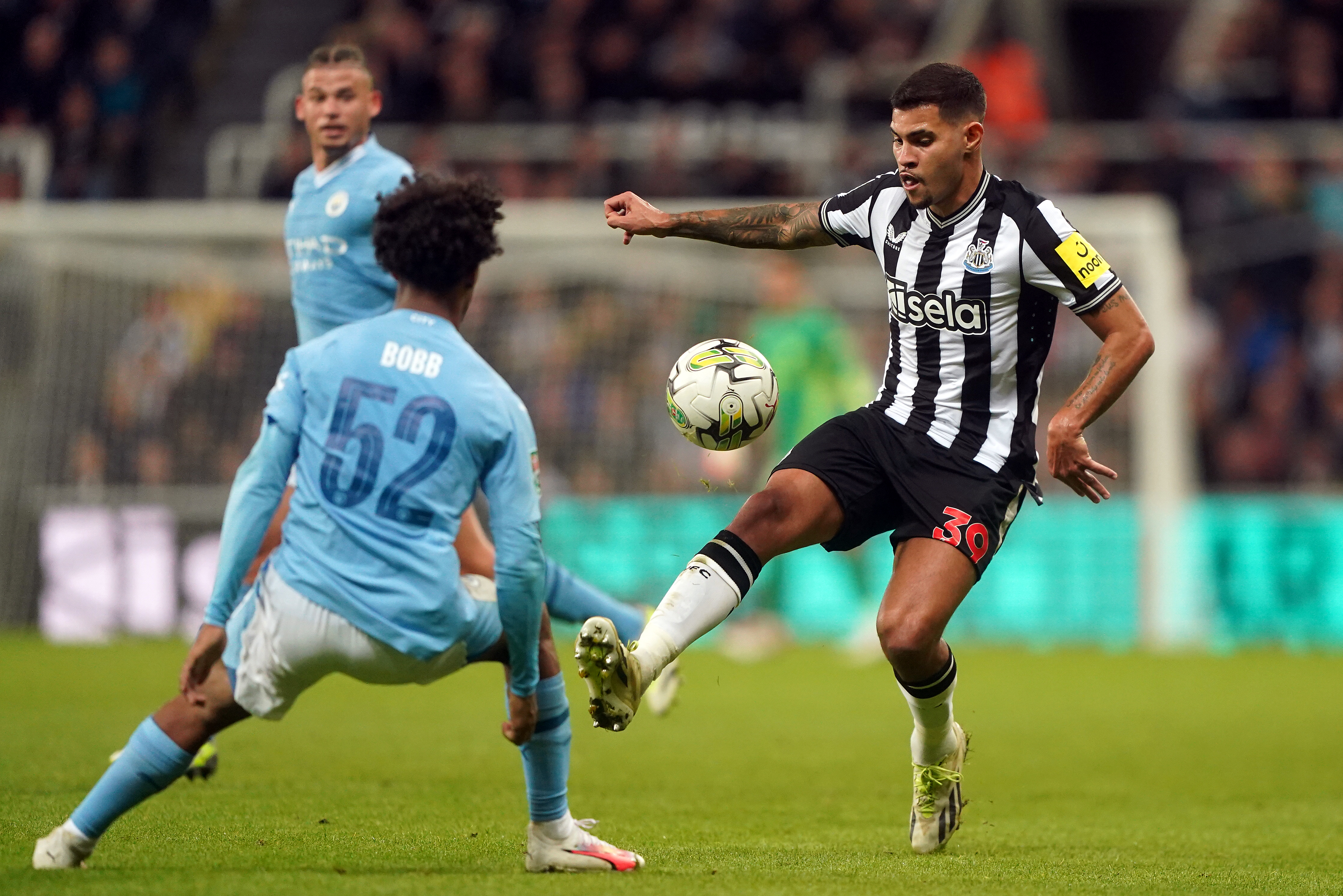 Bruno Guimaraes' half-time introduction helped to give Newcastle a better shape against Manchester City