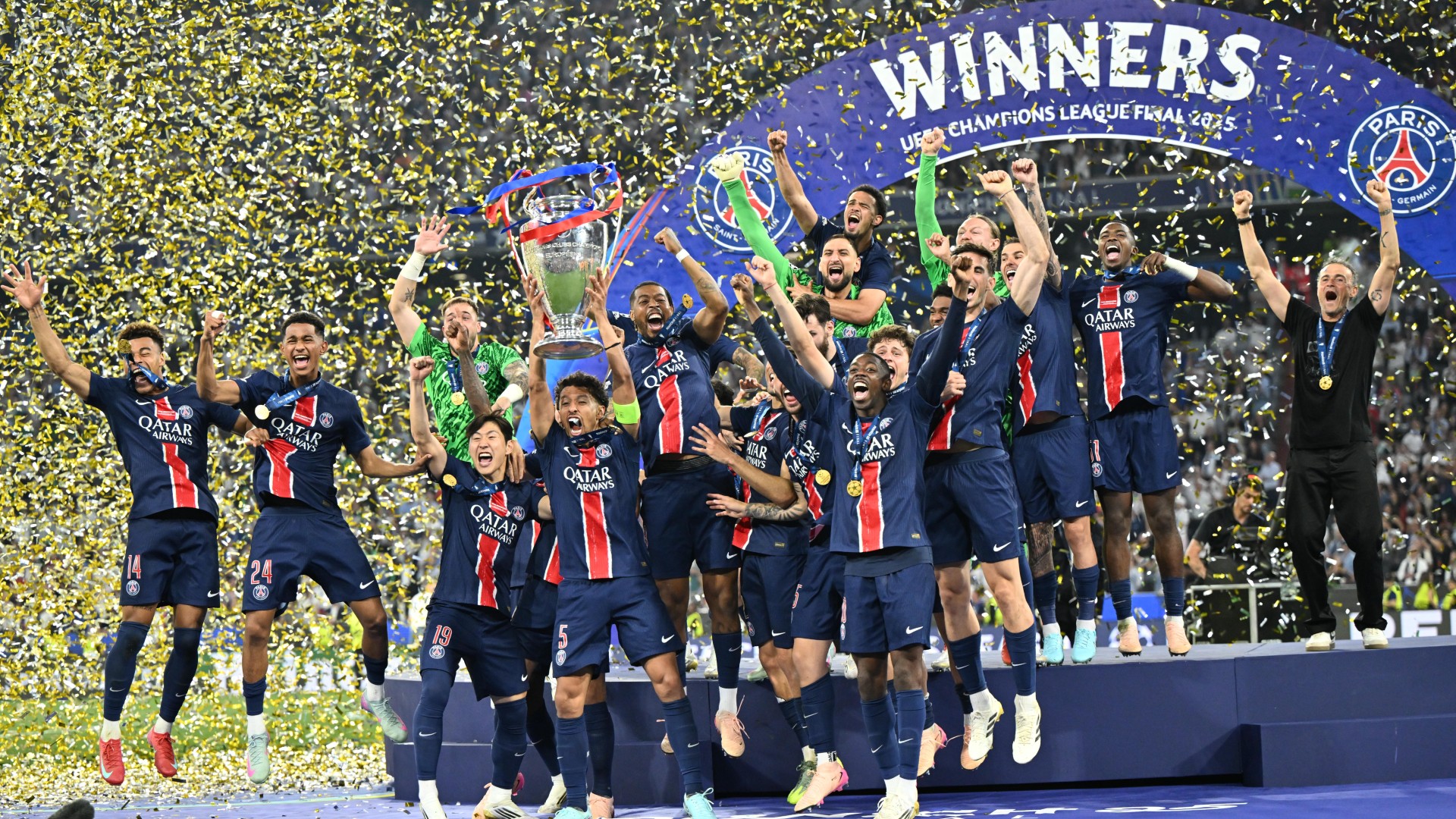 Luis Enrique realises PSG’s dream despite losing the biggest names in the game