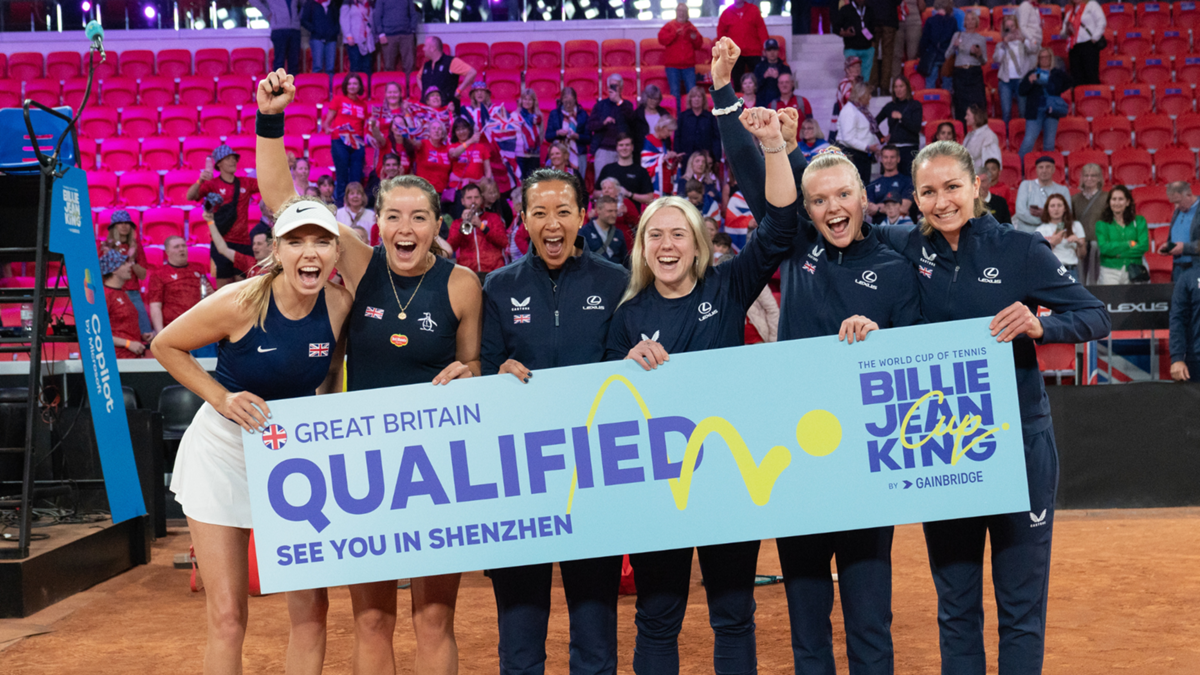 Boulter and Raducanu headline Great Britain team for Billie Jean King Cup