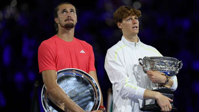 Australian Open: Zverev concedes two-time champion Sinner the best in the world 'by far'
