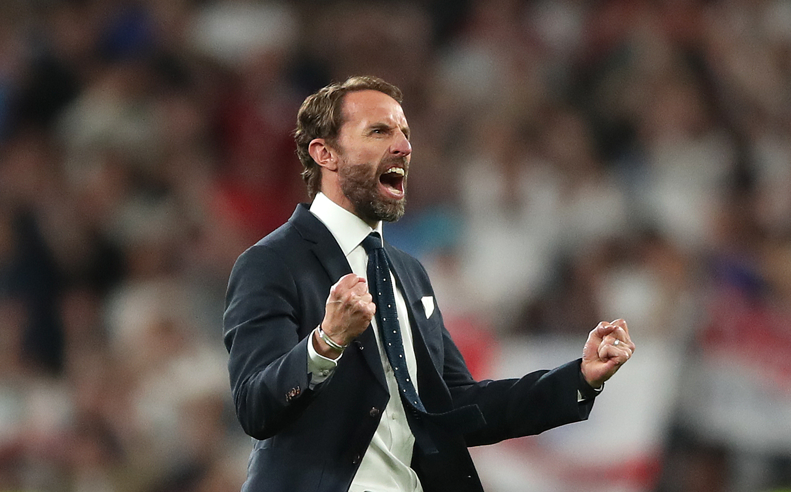 Gareth Southgate led England to the final of the last European Championship