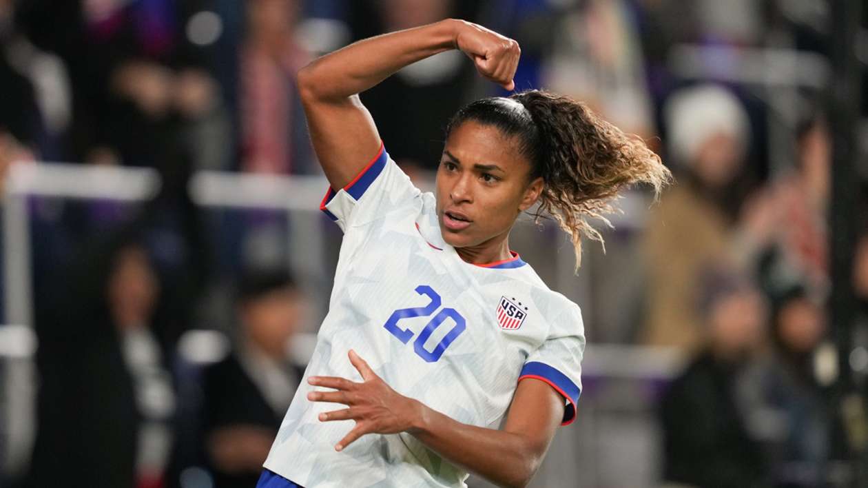 Hayes lauds 'world-class' Macario after double against Italy