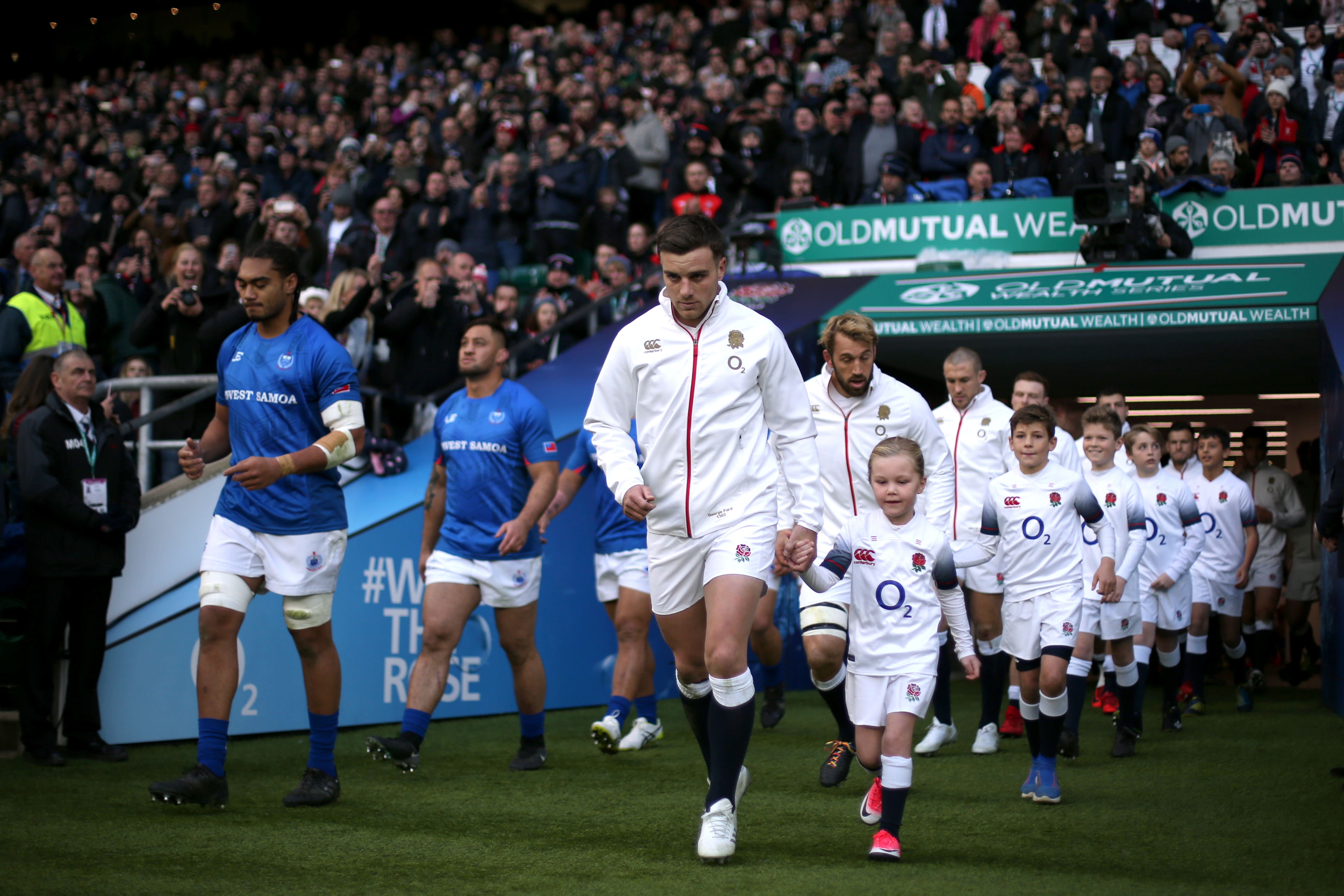 England v Samoa – Autumn International – Twickenham Stadium