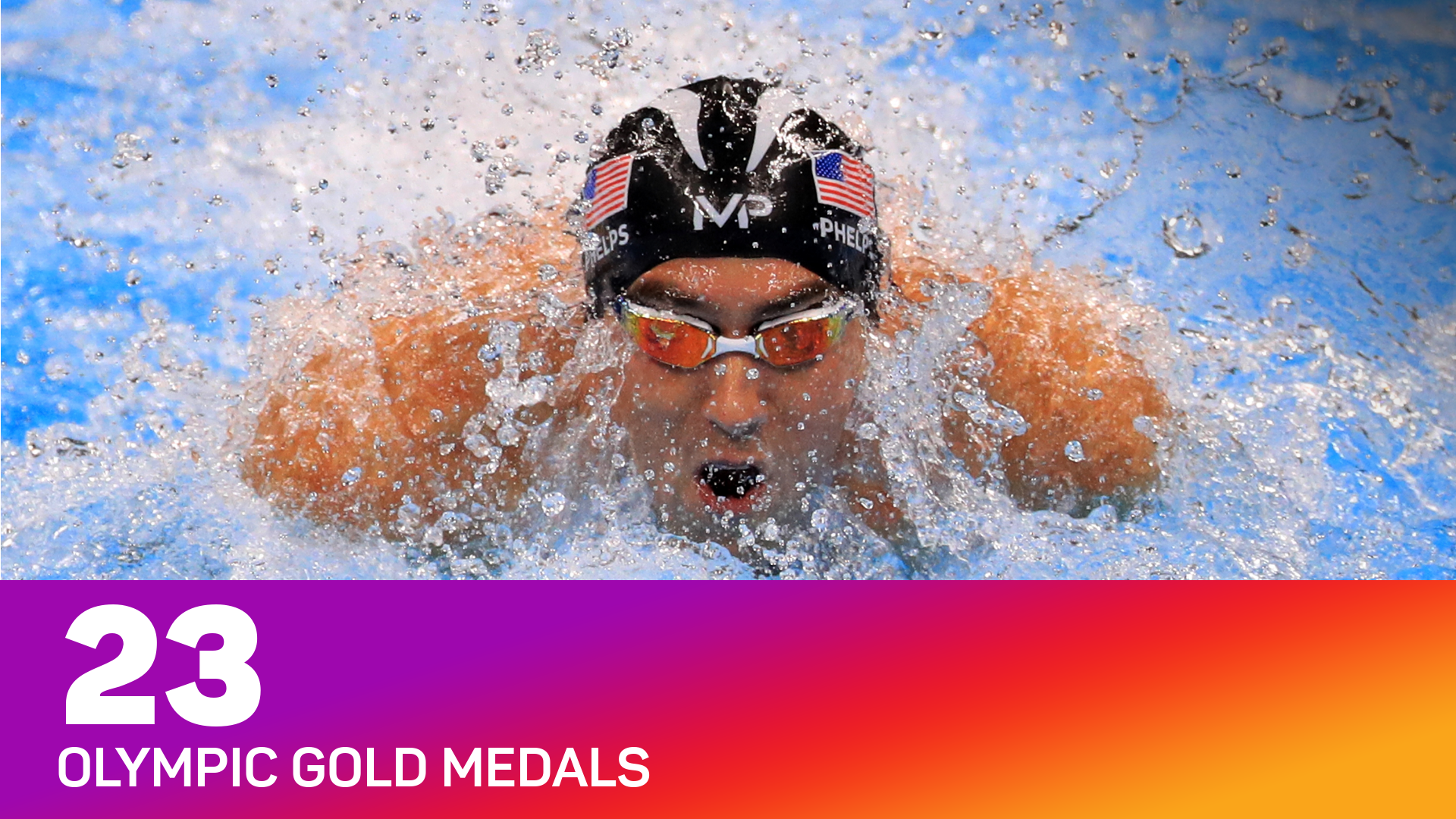Michael Phelps is the all-time record holder for Olympic golds