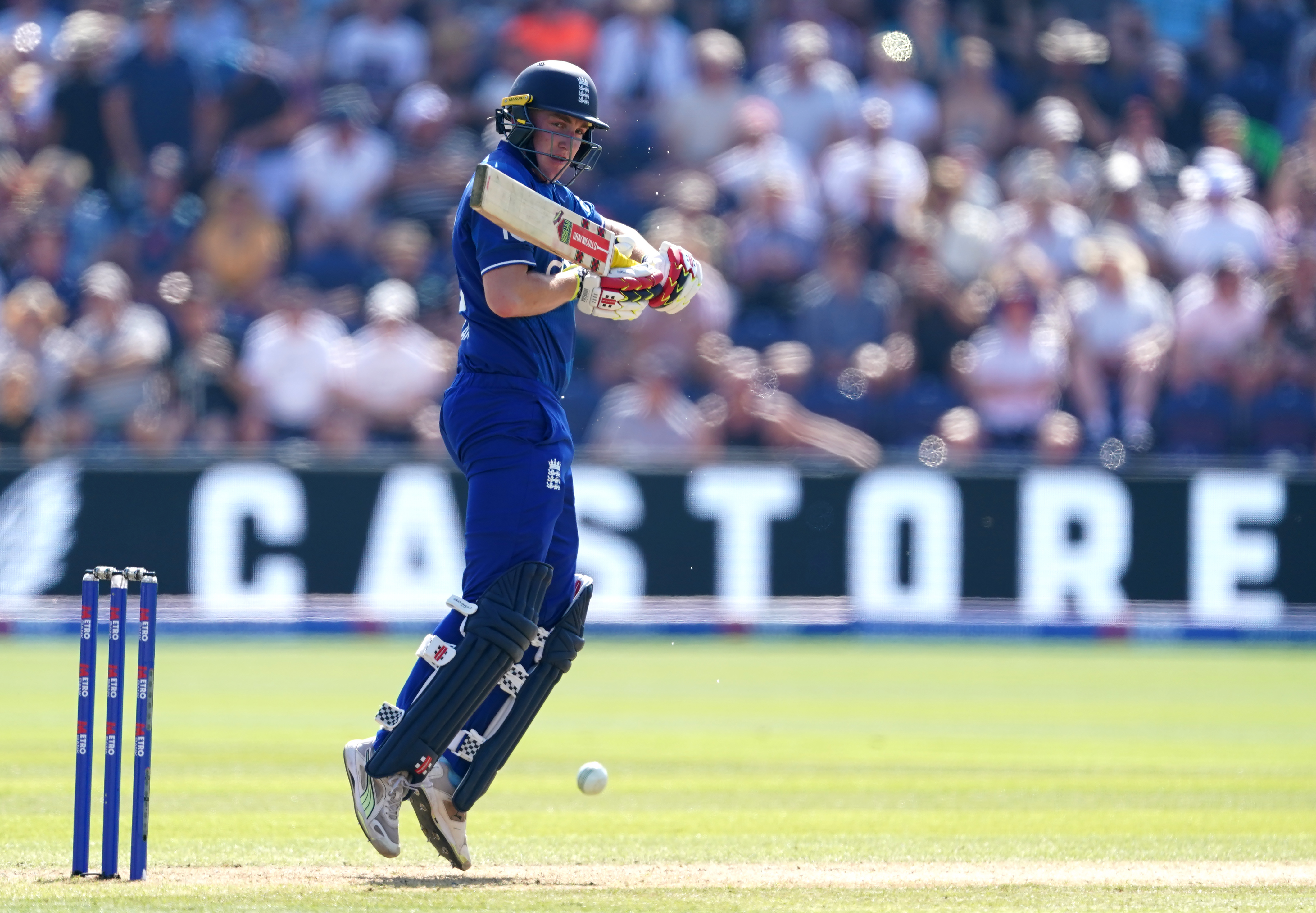 Harry Brook is eager to break into the World Cup squad at the eleventh hour.