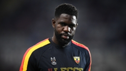 Samuel Umtiti joined Lecce on loan from Barcelona at the start of the season
