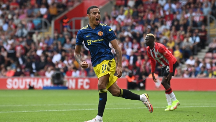 Mason Greenwood secured a point for Manchester United against Southampton