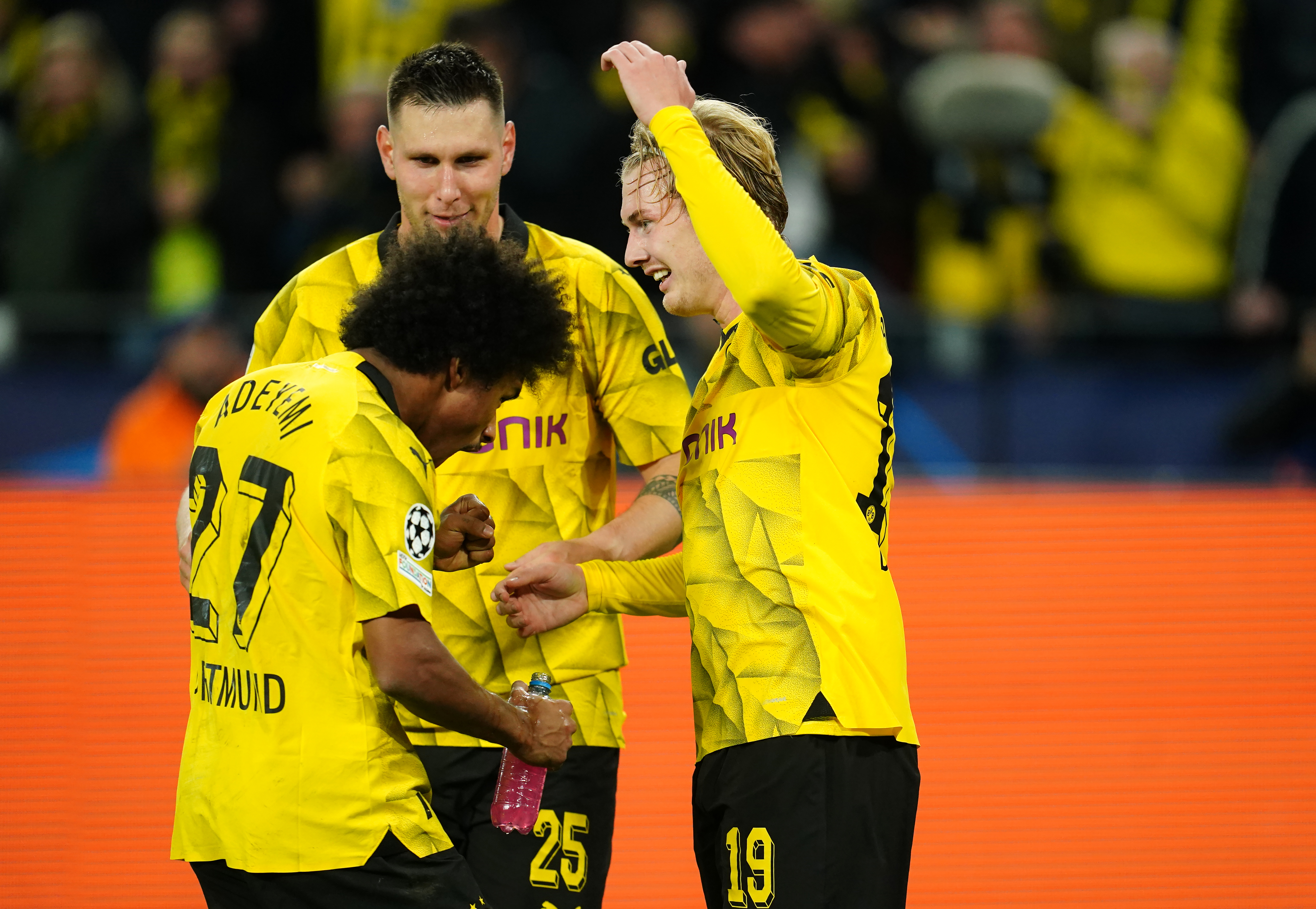 Borussia Dortmund celebrate