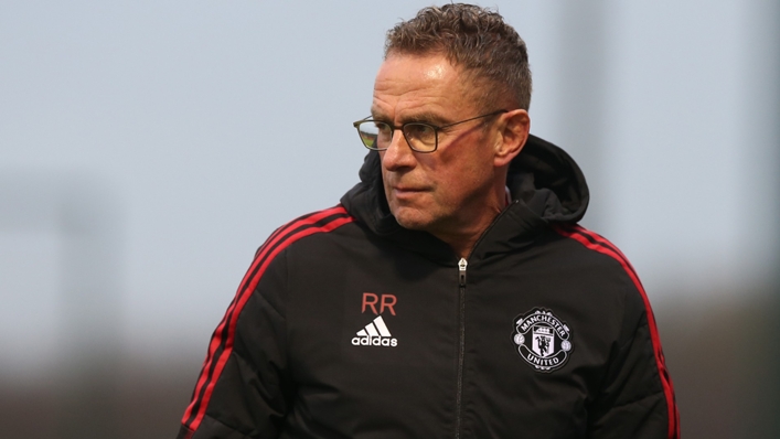 Interim Manchester United manager Ralf Rangnick