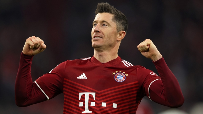 Robert Lewandowski and Bayern Munich have work to do against Villarreal