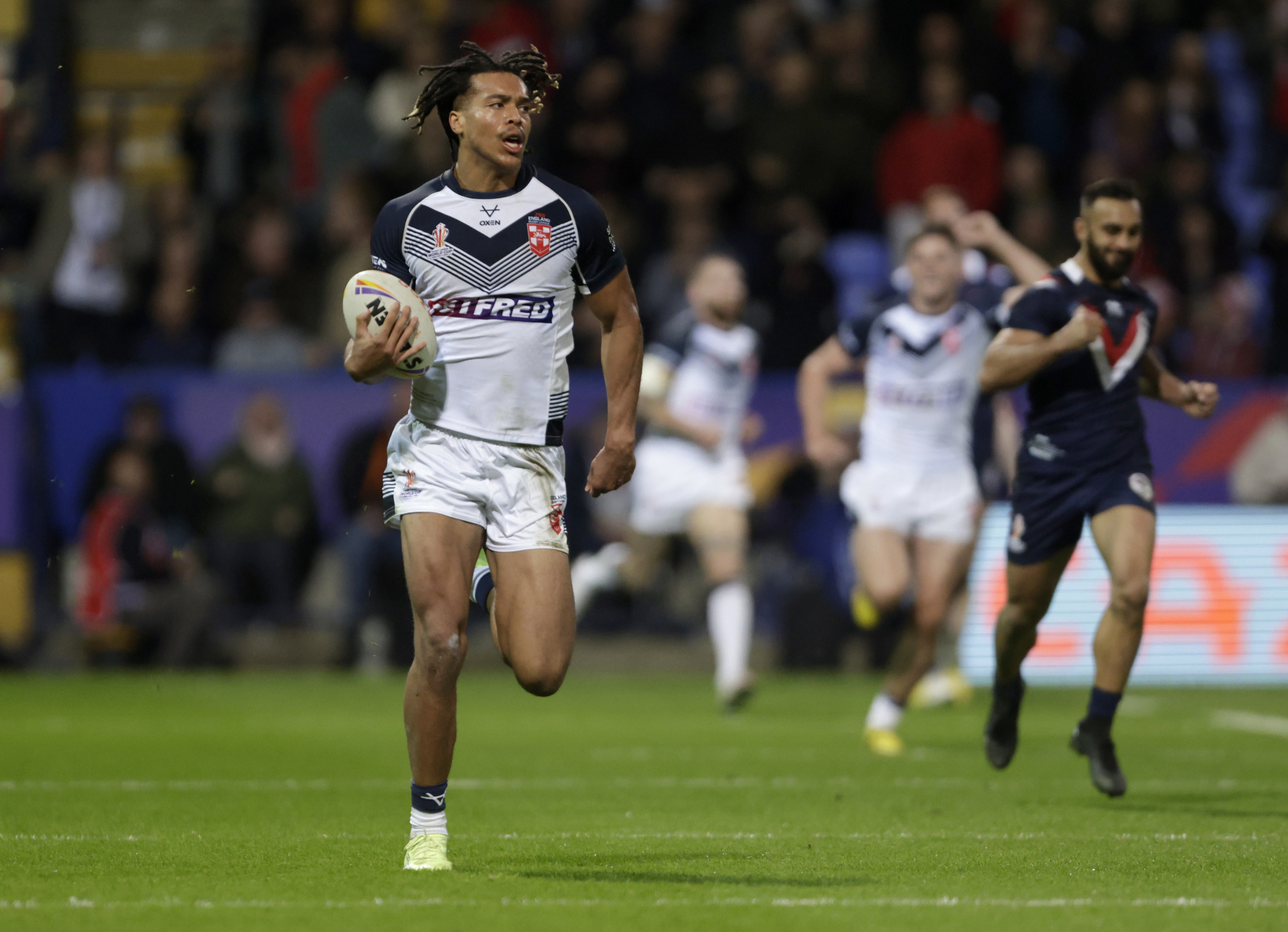 England v France – Rugby League World Cup – Group A – University of Bolton Stadium