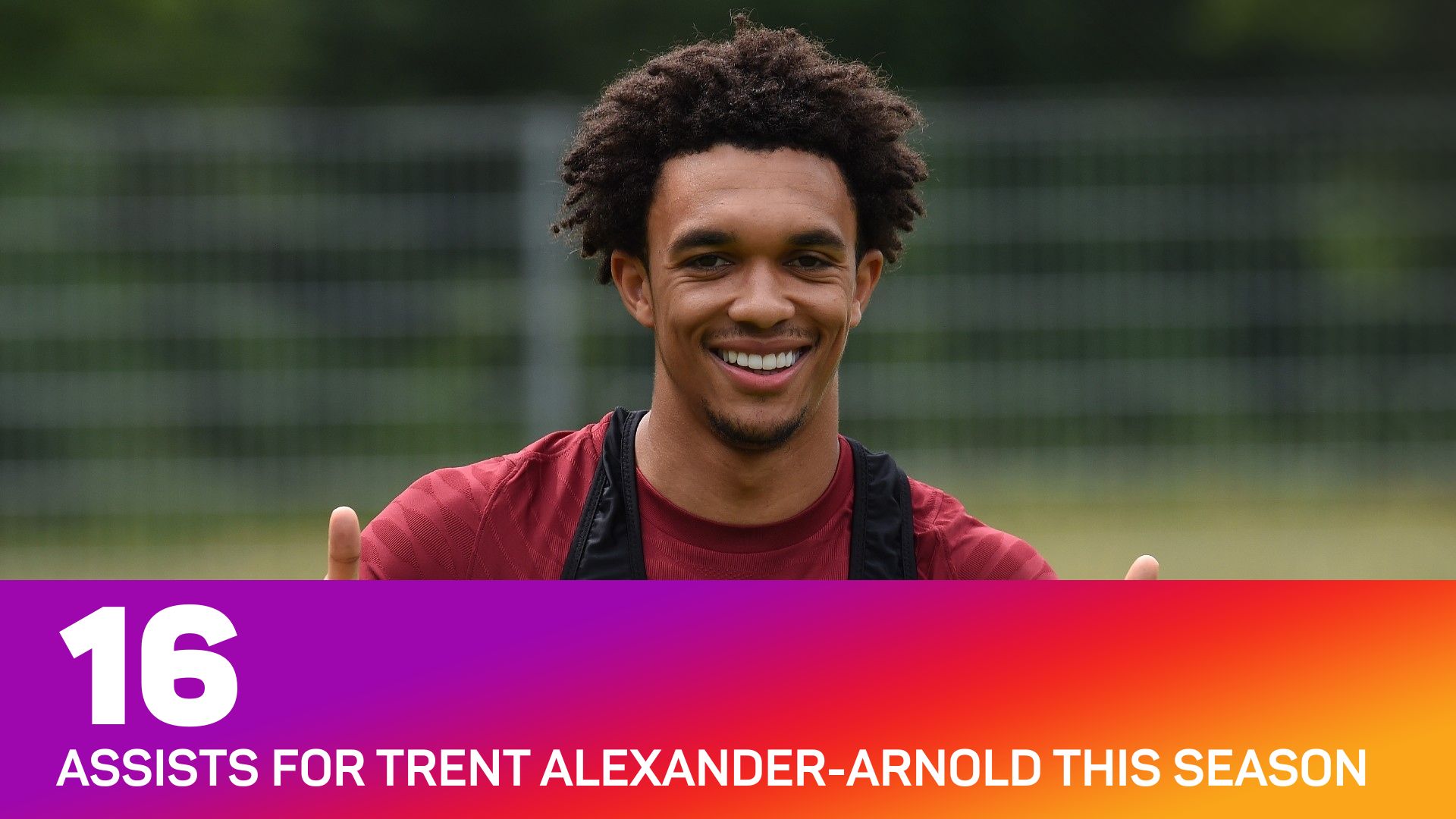 Trent Alexander-Arnold has 16 assists this season