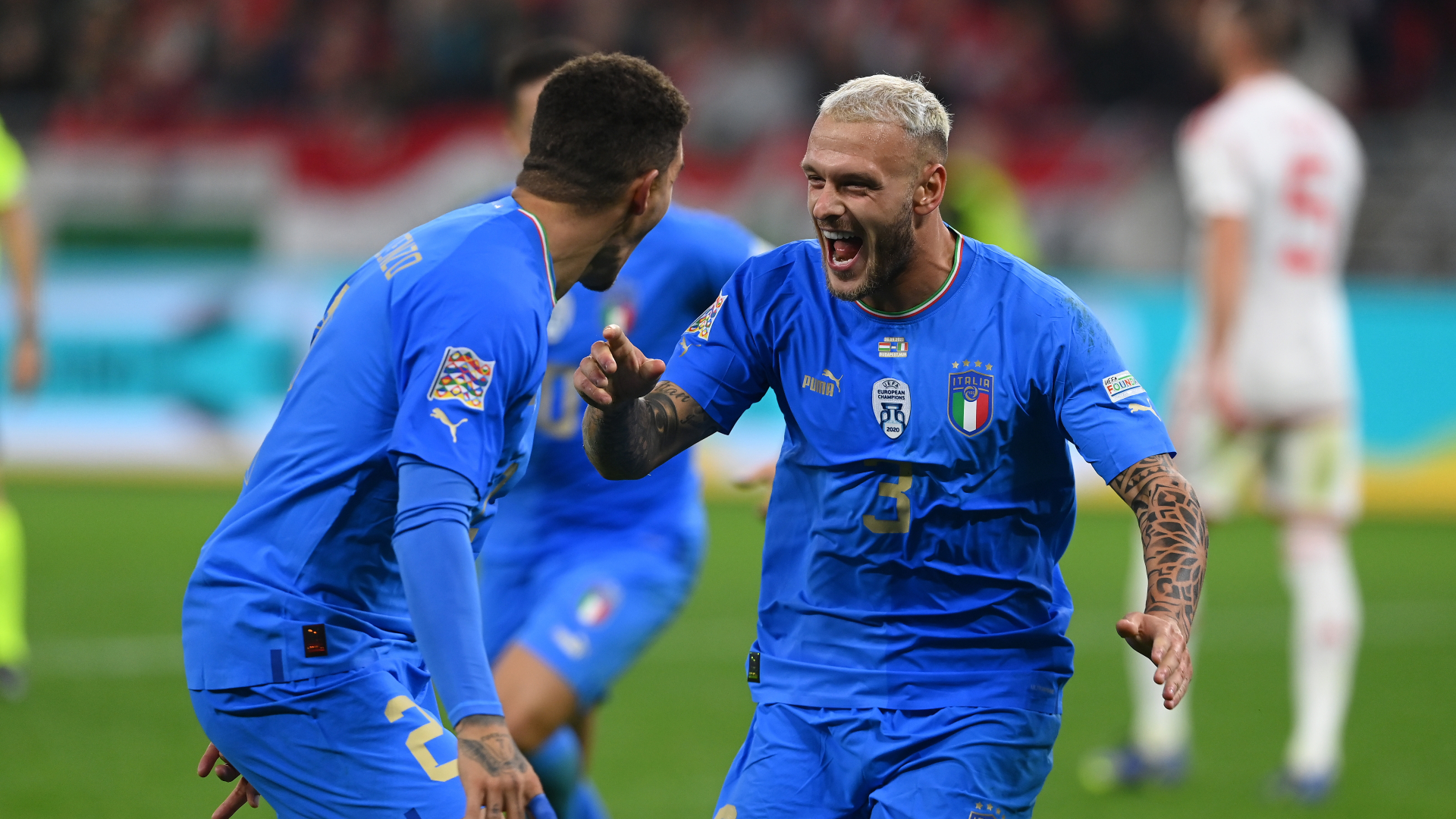 Federico Dimarco helped guide Italy to the Nations League Finals