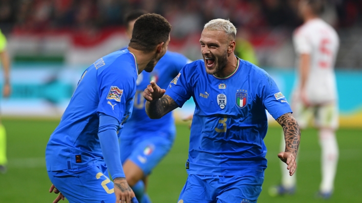 Federico Dimarco helped guide Italy to the Nations League Finals