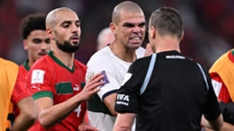 Pepe was heavily critical of referee Facundo Tello