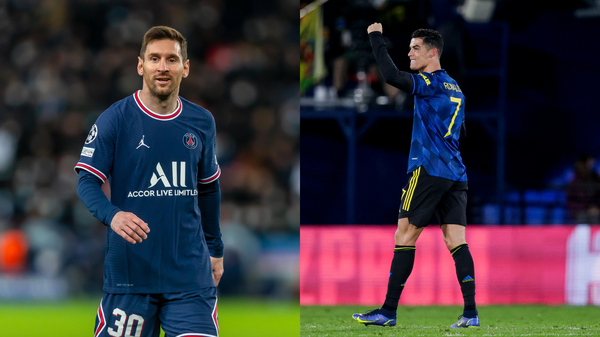 Lionel Messi's PSG will face Cristiano Ronaldo's Man Utd
