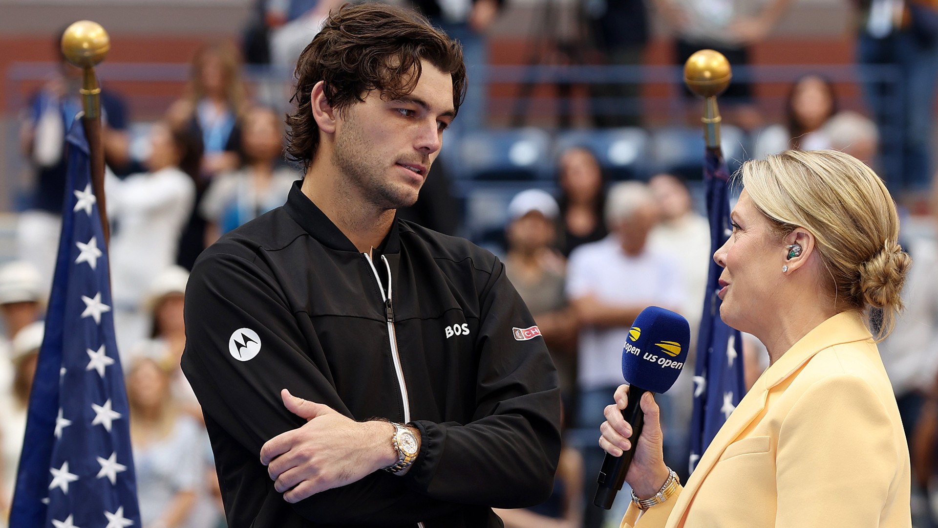 US Open: Fritz 'sorry' for not providing crowd with home victory