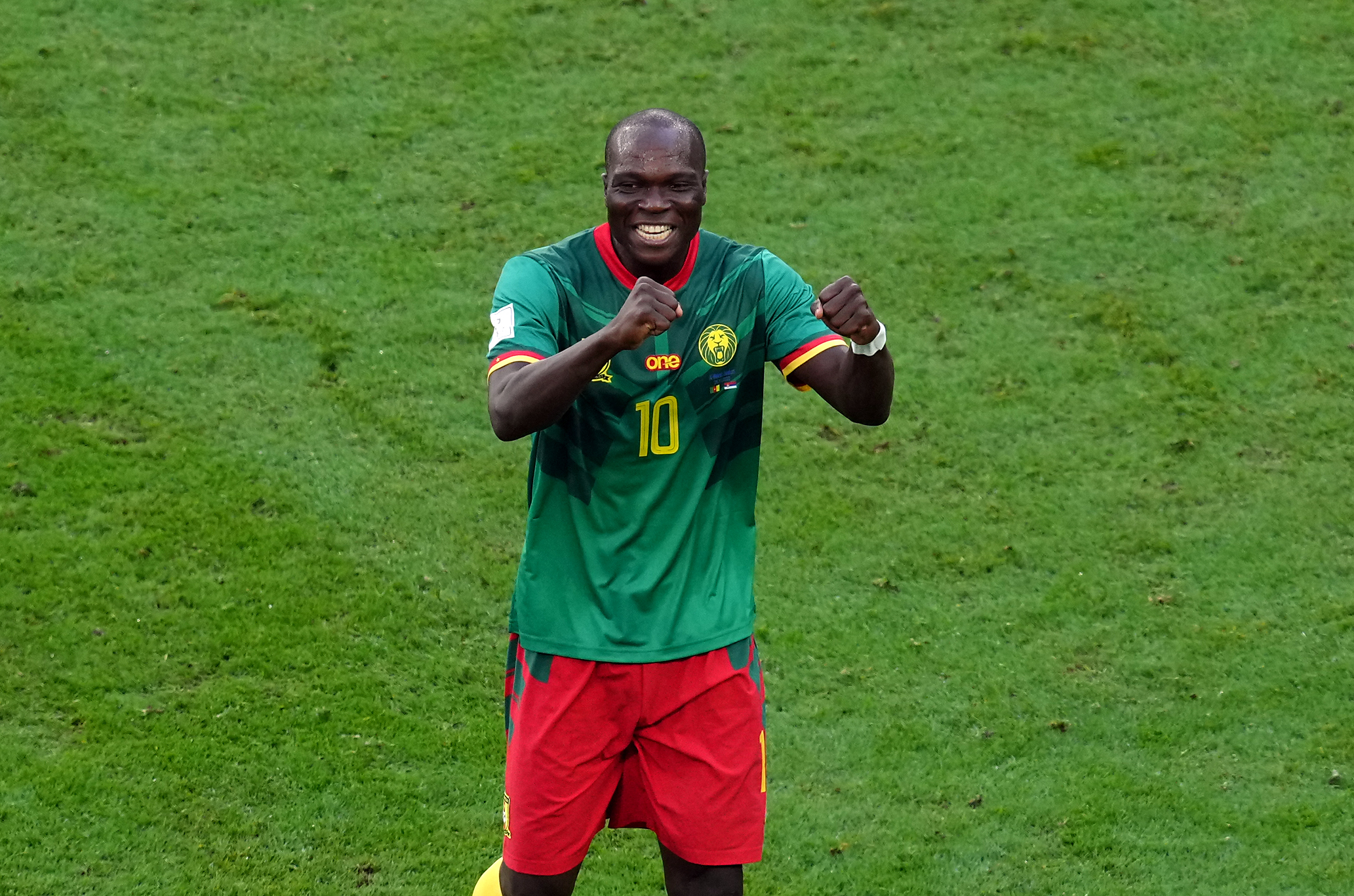 Cameroon will be without injured captain Vincent Aboubakar for their opener (Nick Potts/PA)
