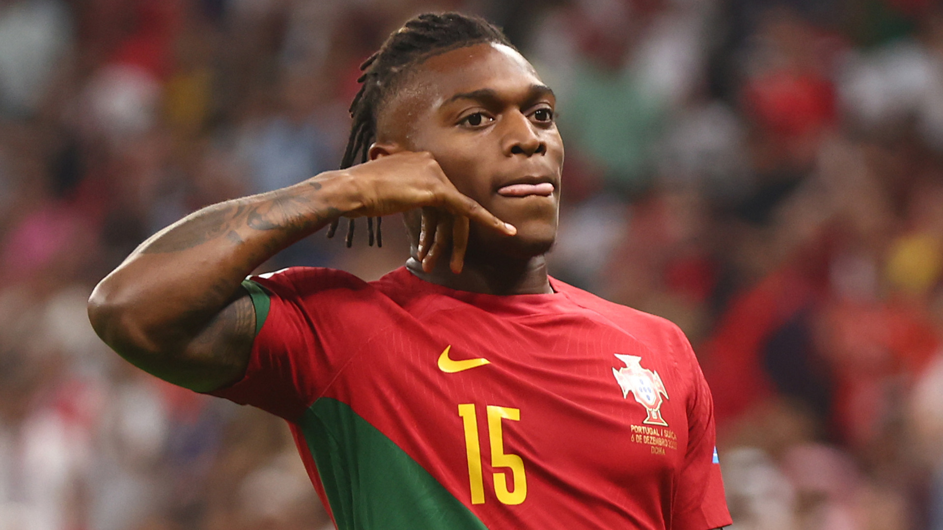 Milan and Portugal winger Rafael Leao