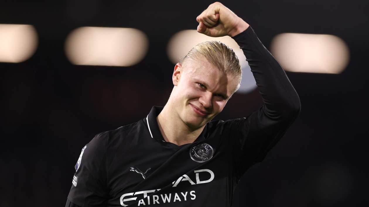 Guardiola hails 'incredible' and 'impressive' Haaland after 100th Premier League goal