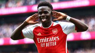 'We fought until the end' - Saka 'delighted' as Arsenal withstand late Spurs surge