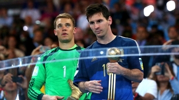 Lionel Messi was named Player of the Tournament at the 2014 World Cup, but Argentina were beaten by Germany in the final