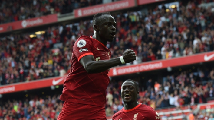 Sadio Mane scored his 100th Liverpool goal on Saturday