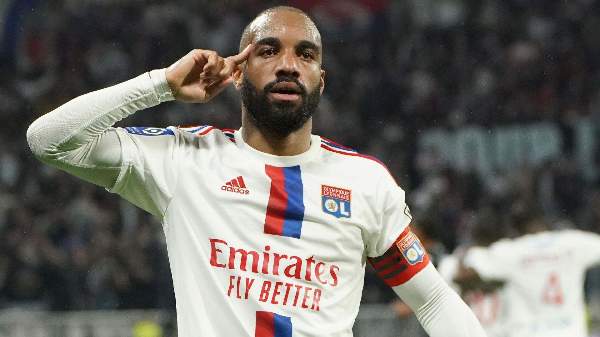 Alexandre Lacazette helped Lyon beat Monaco (Laurent Cipriani/AP)