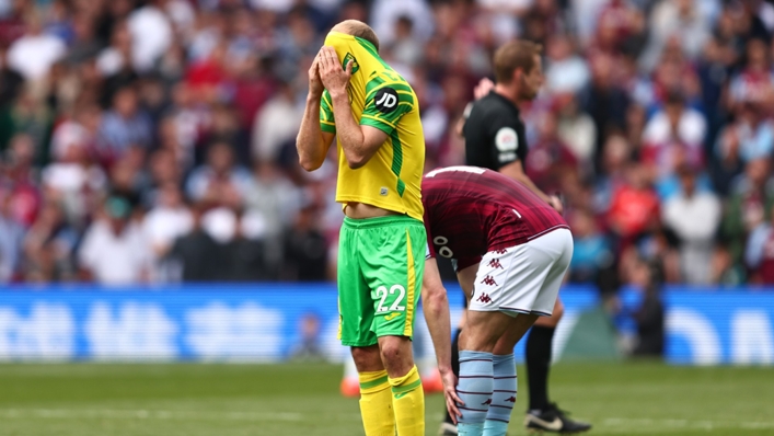 Teemu Pukki cannot hide his disappointment after Norwich City's relegation is confirmed